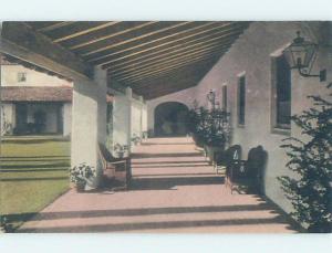 Unused 1920's LOGGIA PENINSULAR COUNTRY CLUB Monterey California CA G1420