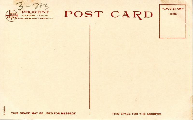 AZ - Grand Canyon National Park. On Hermit Trail     (Fred Harvey)