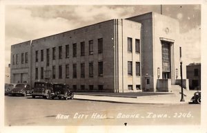 New City Hall real photo Boone, Iowa  