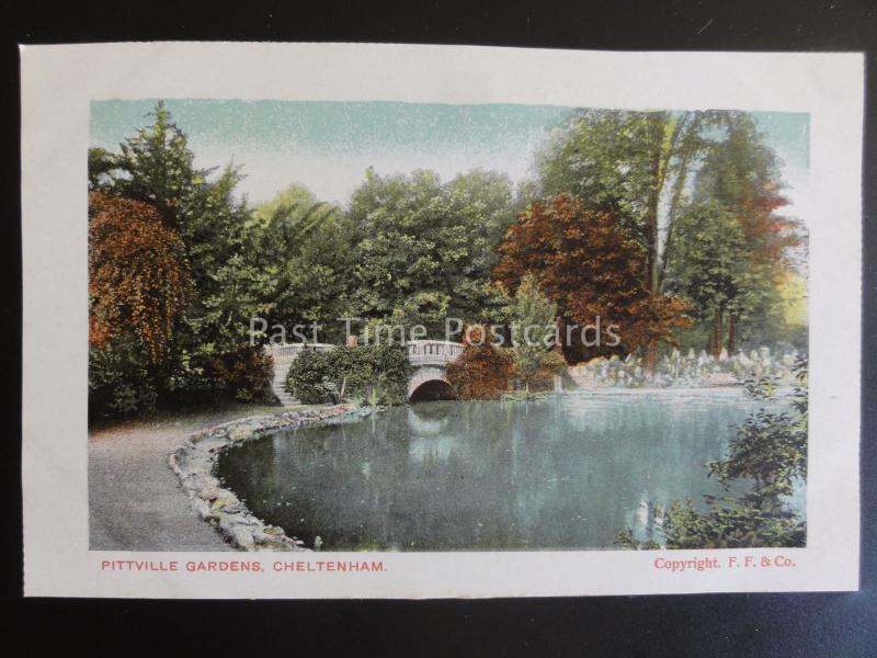 Gloucestershire CHELTENHAM Collect of 4 Postcards c1903 by Valentine