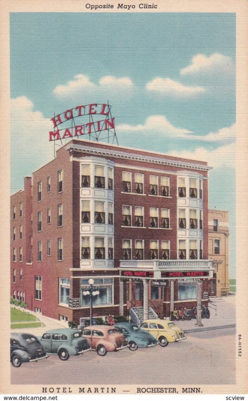 ROCHESTER , Minnesota , 30-40s ; Hotel Martin