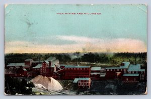 J89/ Leadville Colorado Postcard c1910 Yack Mining Milling Co Mine 424