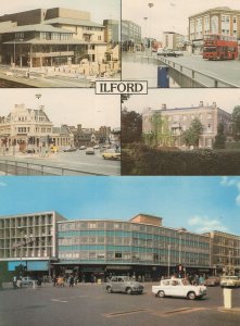 The Broadway Library Ilford London Bus 2x Postcard s