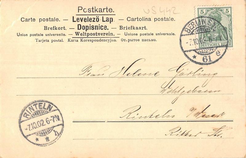 us442 gruss aus berlin germany 1910