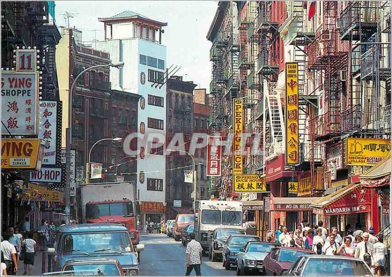 Postcard Modern New York Chinatown China