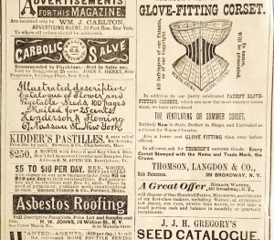 1868 Page of Various Adverts Mixed Victorian Era Print Advertisement