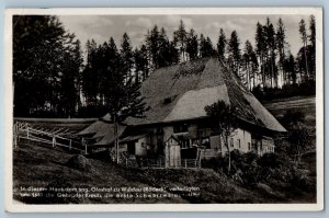 Titisee-Neustadt Germany Postcard Glashof in Waldau (Rödeck) 1949 RPPC Photo