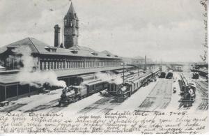 Union Depot ~ Denver CO Colorado ~ Railway Rail Trains c1905 Vintage Postcard