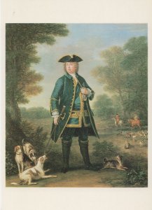 Robert Walpole Houghton Hall Norfolk Painting Postcard