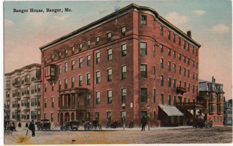 Bangor, Maine, Early View of Bangor House