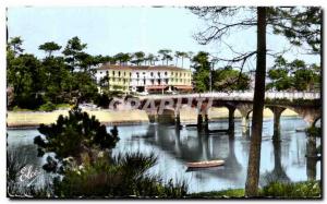 Postcard Modern Hossegor picturesque view of the Mercedes hotel