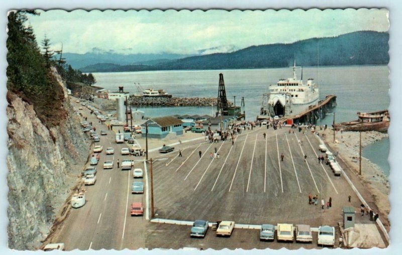 KELSEY BAY, Vancouver Island B.C. Canada Queen of Prince Rupert 1971 Postcard