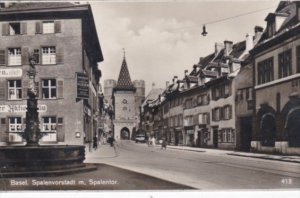 Switzerland Basel Spalenvorstadt mit Spalentor 1933 Photo