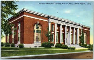 M-30953 Stewart Memorial Library Coe College Cedar Rapids Iowa