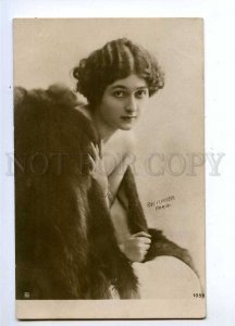 193481 CAVALIERI Italian OPERA SINGER Fur REUTLINGER PHOTO