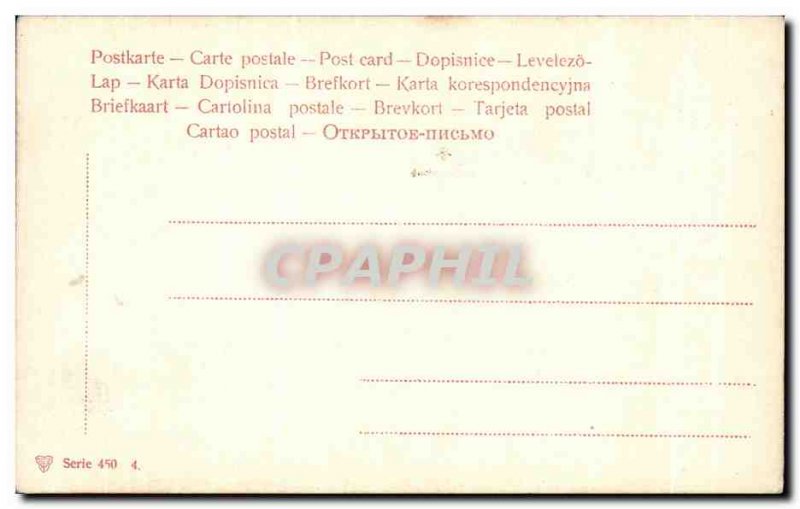 Old Postcard Russia Russia