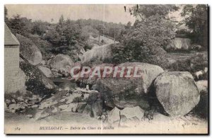 Old Postcard Entree Huelgoat Chaos du Moulin