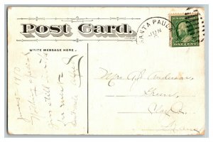 Postcard Taking In Washing Vintage Standard View Card