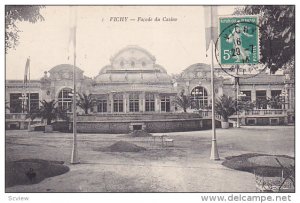 VICHY, Allier, France, PU-1914; Facade Du Casino