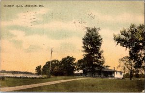 View of Country Club, Anderson IN c1908 Vintage Postcard B75