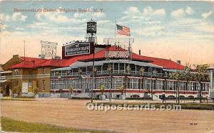 Reisenwebon's Casino Brighton Beach, NY, USA Amusement Park 1917 