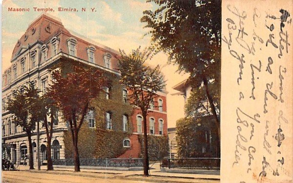 Masonic Temple Elmira, New York