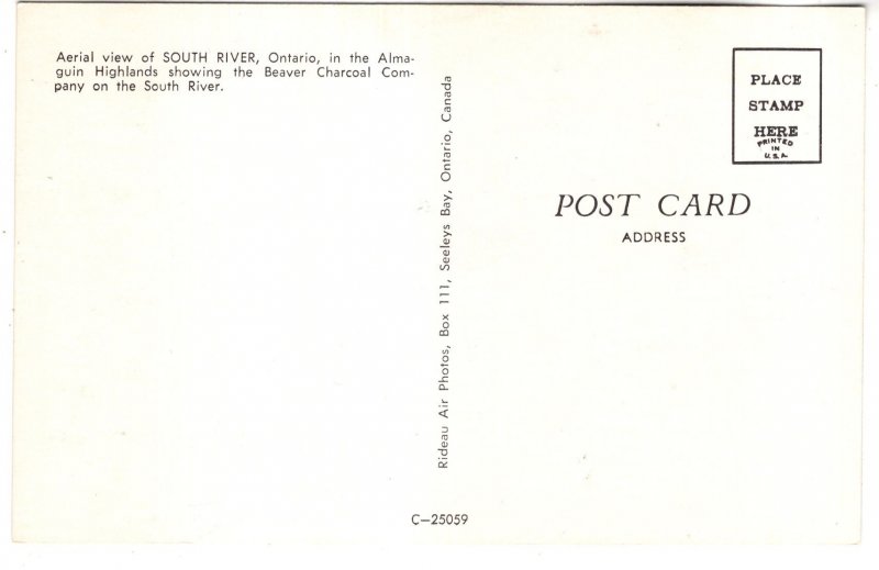 South River, Ontario, Aerial View,