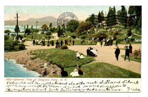 NY - Kingston Point. General View