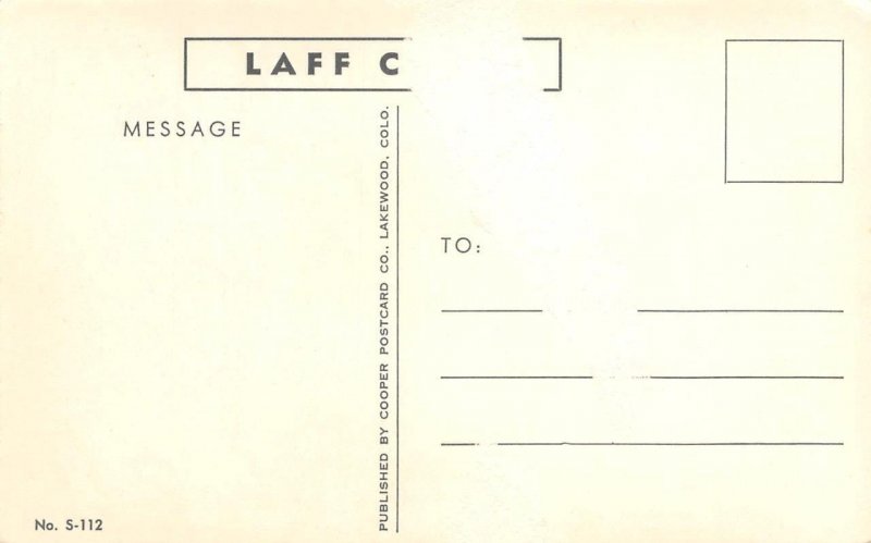 Risque Comic Pistol Club Drink Till 12 Pistol 2 c1960s Vintage Postcard 
