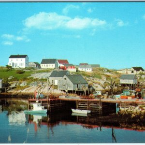 c1960s Halifax County, Nova Scotia Peggy's Cove Chrome Photo John Urquhart A148