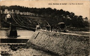 CPA Env. de LORIENT - Le Pont de Kermelo (431137)