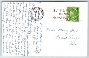 RPPC Panorama Loma Linda Sanitarium Hospital Loma Linda CA 1936 Postcard C16