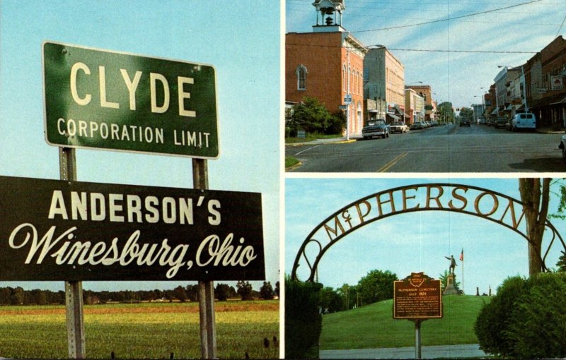 Ohio Clyde Welcome Sign and More