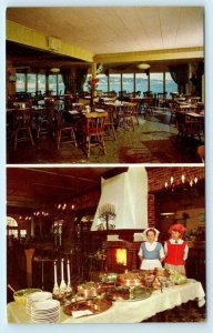 ROCKPORT, Massachusetts MA ~ Roadside OLEANA-by-the-SEA Restaurant 1969 Postcard