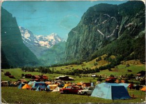 Switzerland Lauterbrunnen Camping Area