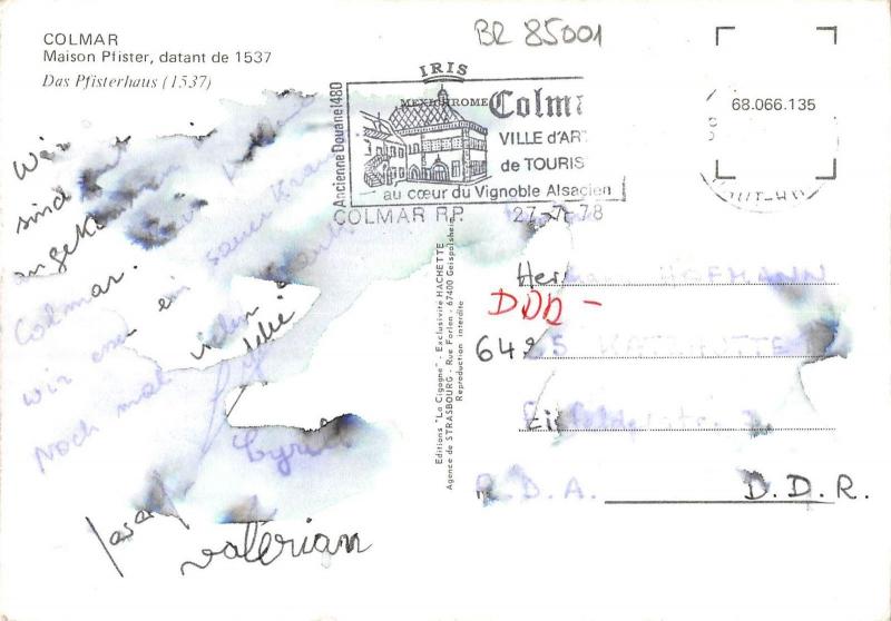 BR85001 colmar maison pfister france