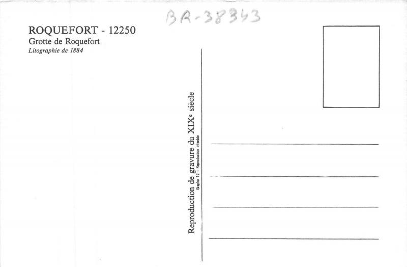 BR38343 Roquefort grotte de roquefort