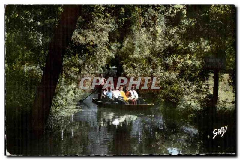 Green Venice - La Conche Lovers - Old Postcard