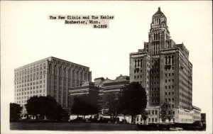 Rochester Minnesota MN The Kahler New Clinic 1920s-30s RPPC Real Photo Postcard