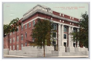 Little Rock ARK. Arkansas Little Rock High School Annex Postcard c1914