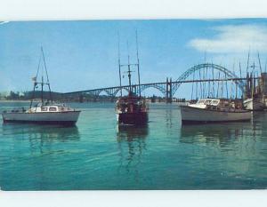 Pre-1980 WATER SCENE Newport Oregon OR hp8699