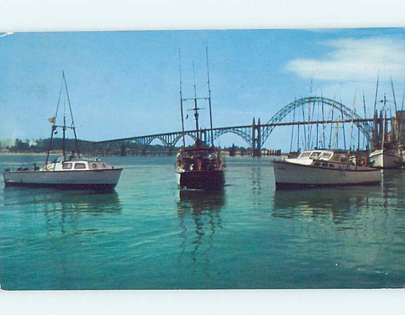 Pre-1980 WATER SCENE Newport Oregon OR hp8699