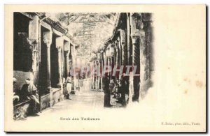 Tunisia Tunis Postcard Old Souk tailors