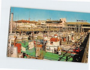 Postcard Fisherman's Wharf San Francisco California USA North America