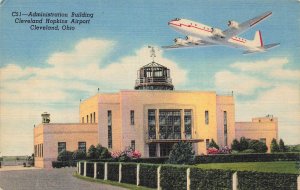 Cleveland Hopkins Airport Administration Building Postcard