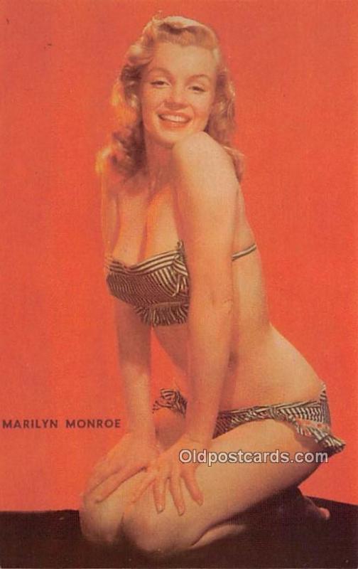 Marilyn Monroe Movie Star Actor Actress Film Star Postcard, Old Vintage Antiq...