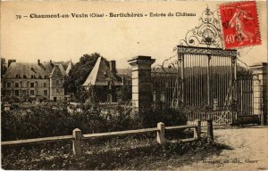 CPA Chaumont-en-Vexin - Berticheres - Entree du Chateau (1032384)