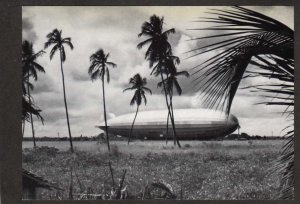 Graf Zeppelin Dirigible Airship Blimp Ankermast in Pernambuco Brazil Postcard