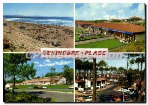 Postcard Modern Seignosse Beach Place Mall Estagnots The Hamlet of Le Hameau ...