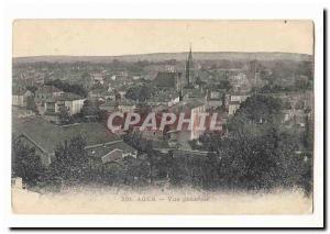 Agen Old Postcard General view